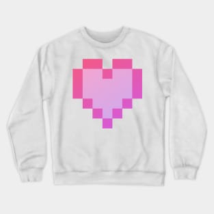 Pixel Heart Crewneck Sweatshirt